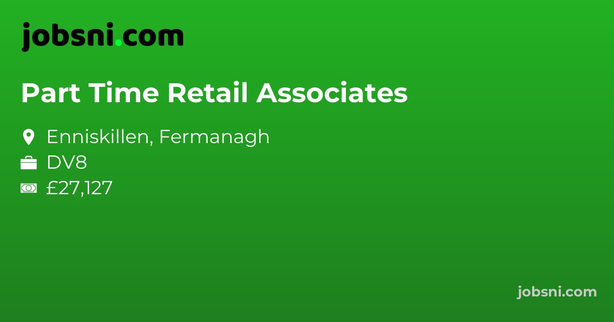 Part Time Retail Associates