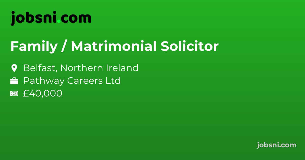 Family / Matrimonial Solicitor