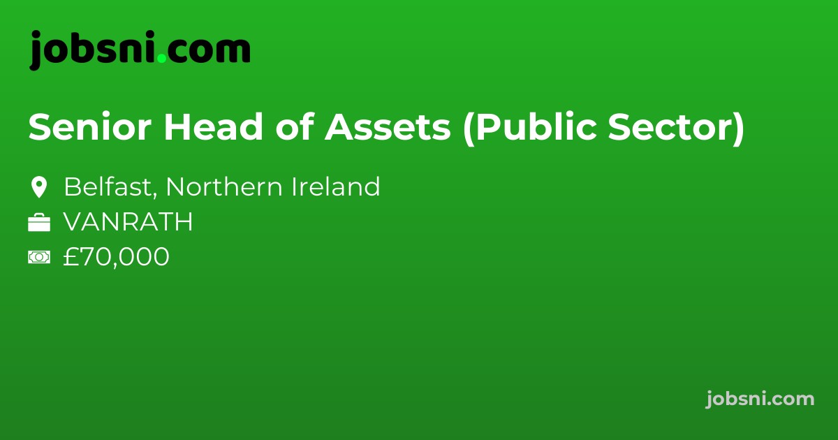 Senior Head of Assets (Public Sector)