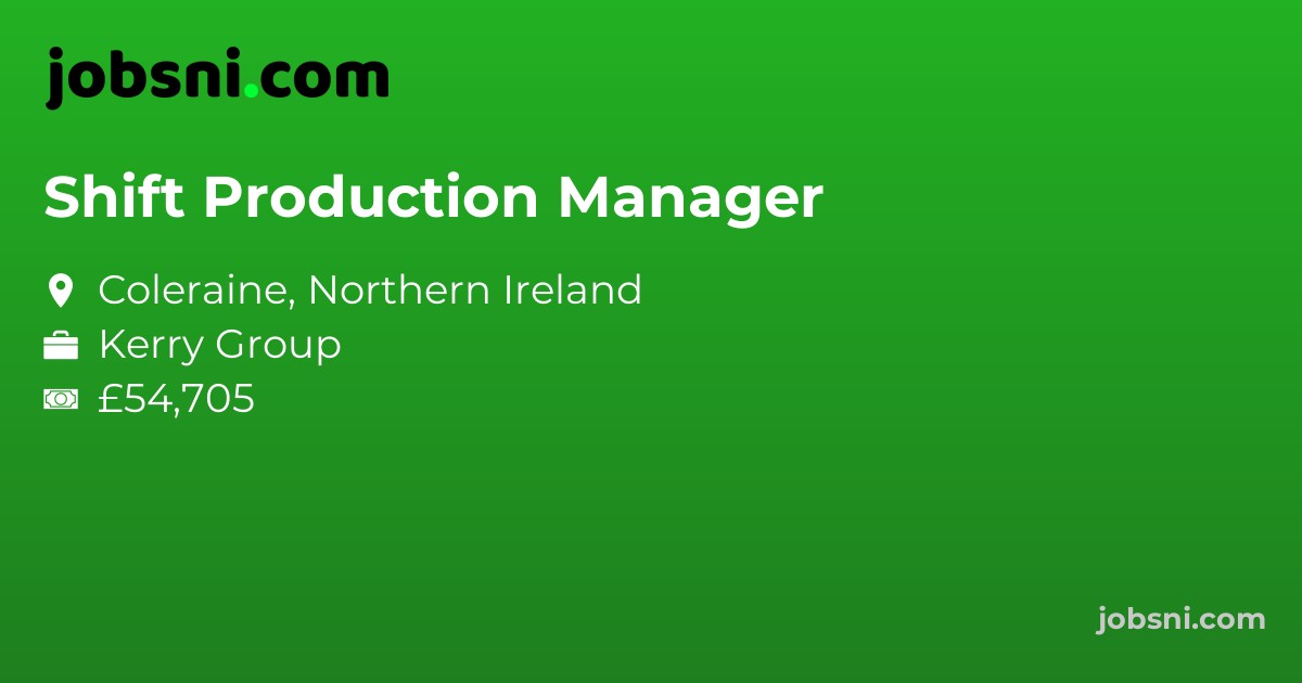 Shift Production Manager