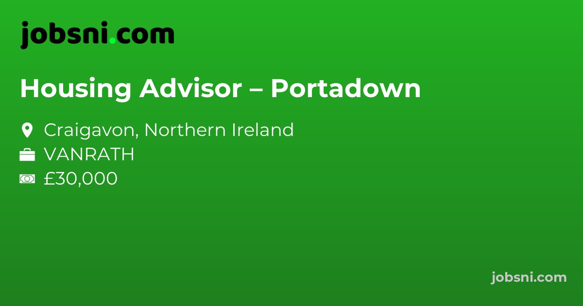 Housing Advisor – Portadown