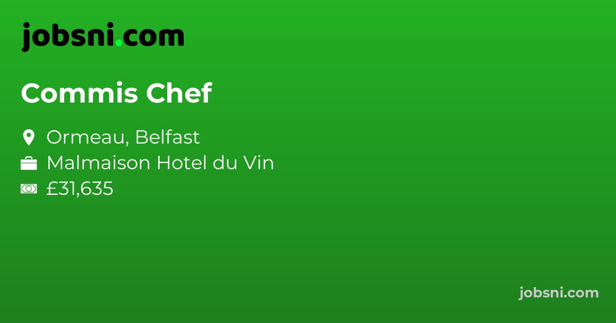 Commis Chef
