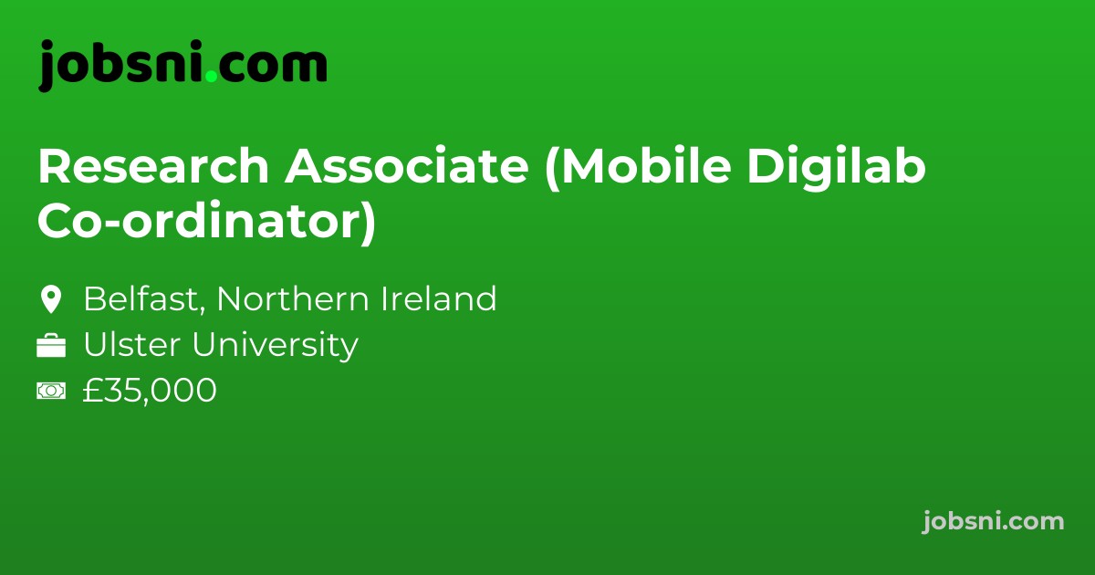 Research Associate (Mobile Digilab Co-ordinator)