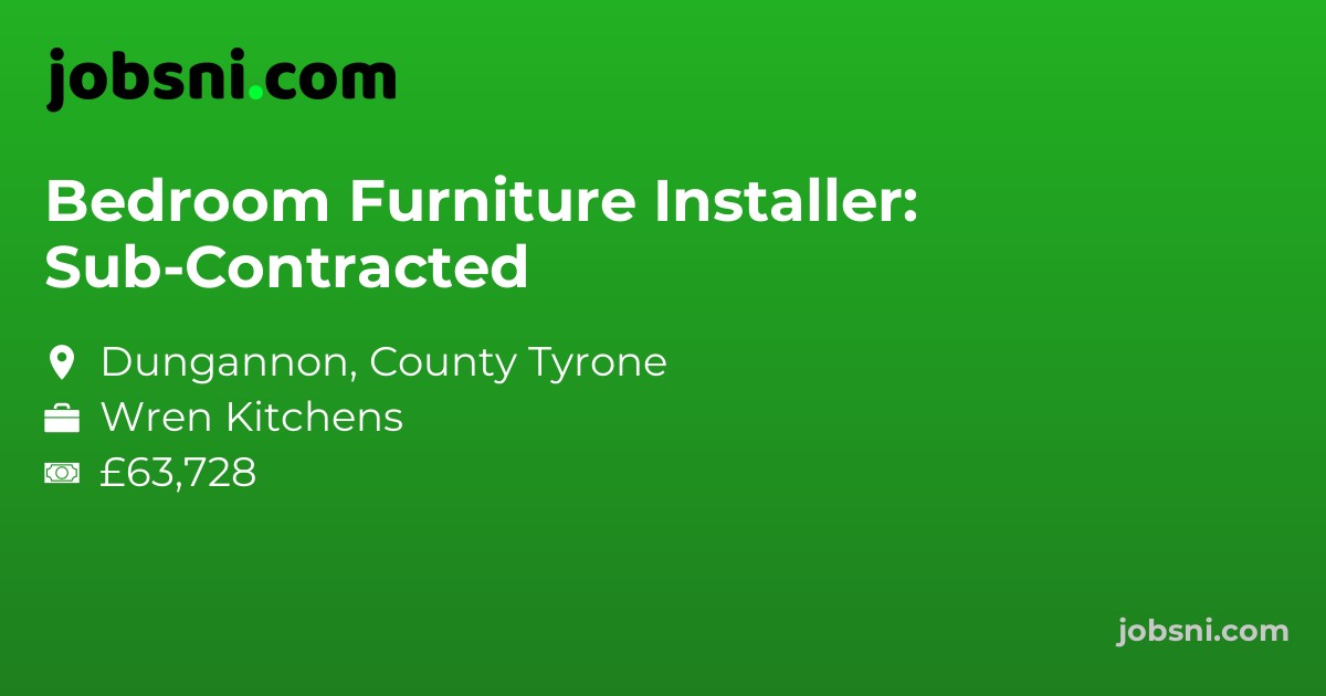 Bedroom Furniture Installer: Sub-Contracted
