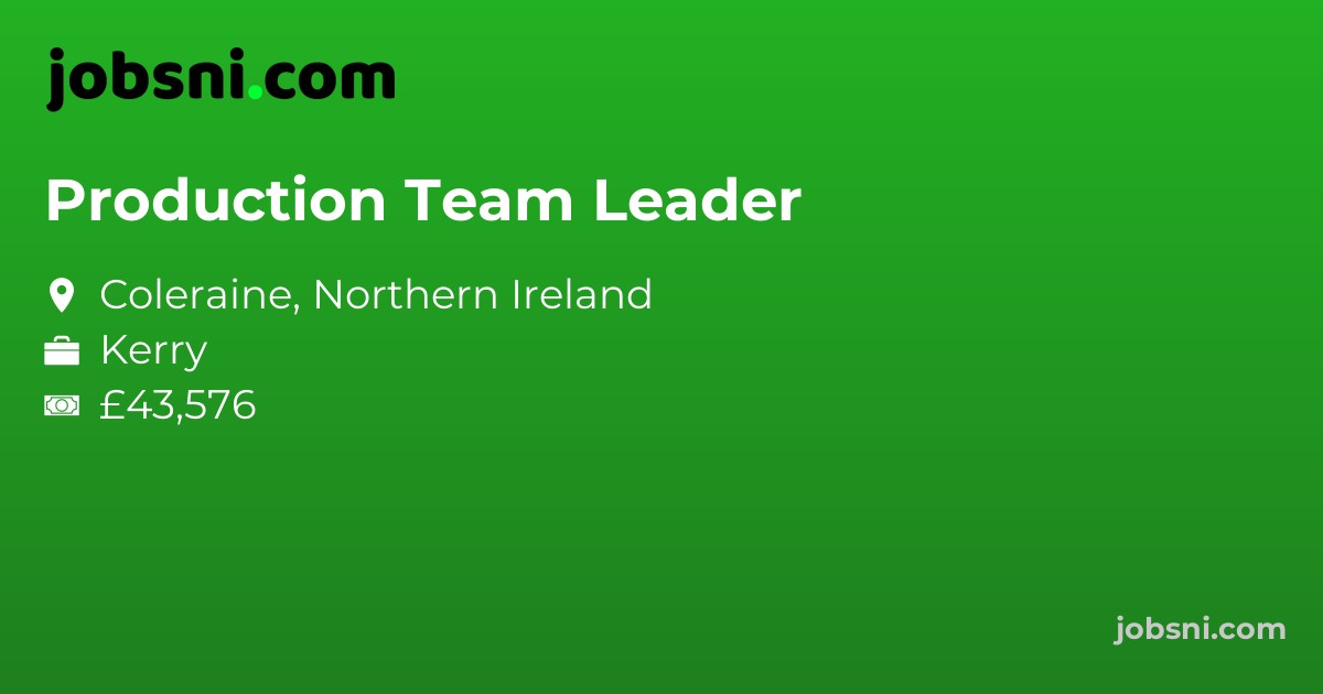 Production Team Leader