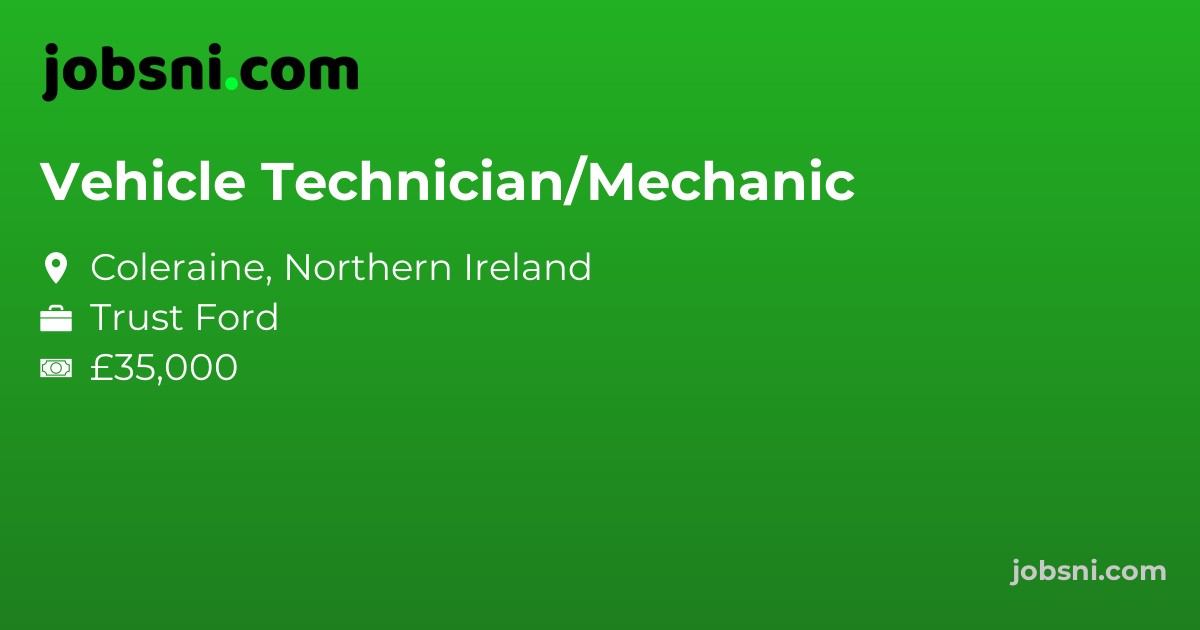 Vehicle Technician/Mechanic