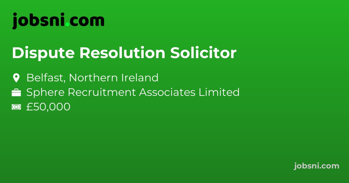 Dispute Resolution Solicitor