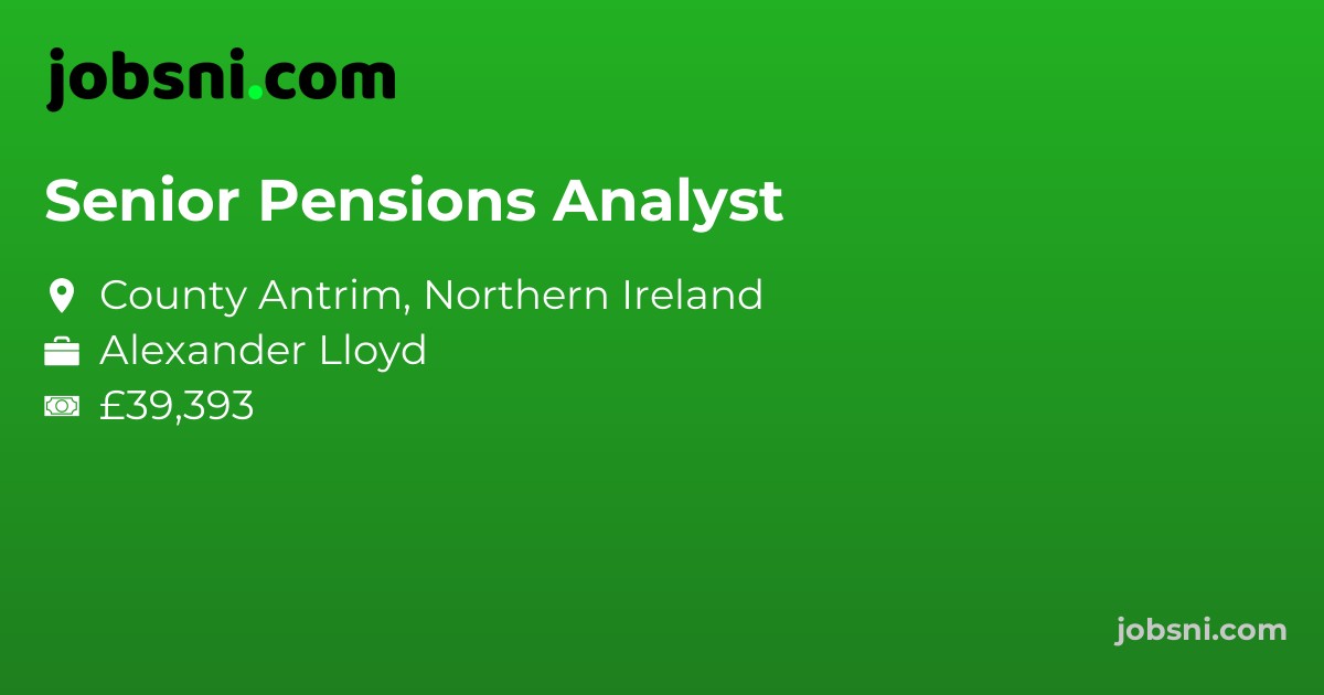 Senior Pensions Analyst