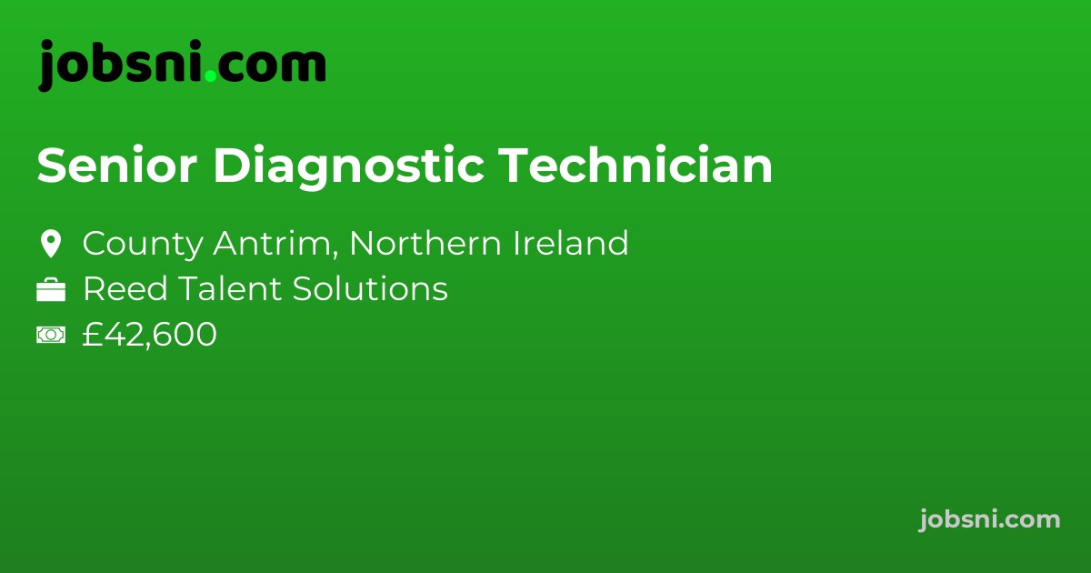 Senior Diagnostic Technician