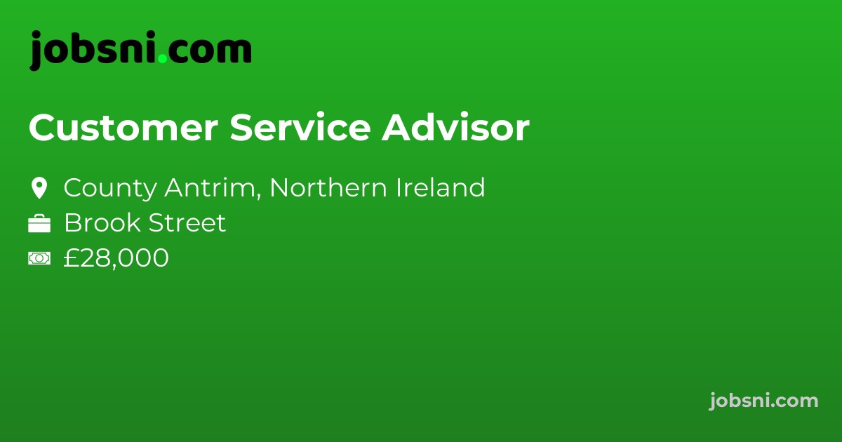 Customer Service Advisor