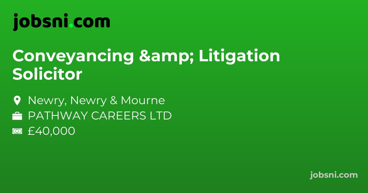 Conveyancing & Litigation Solicitor