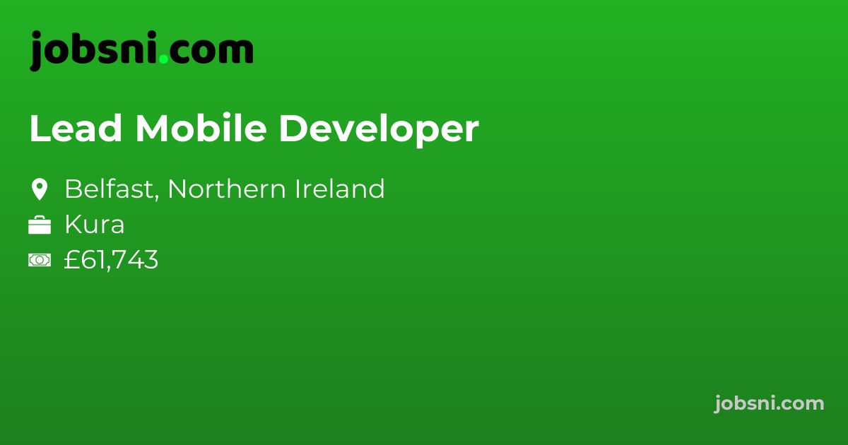 Lead Mobile Developer