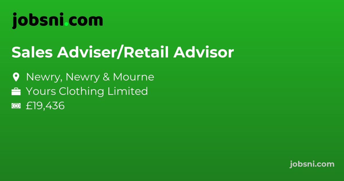 Sales Adviser/Retail Advisor