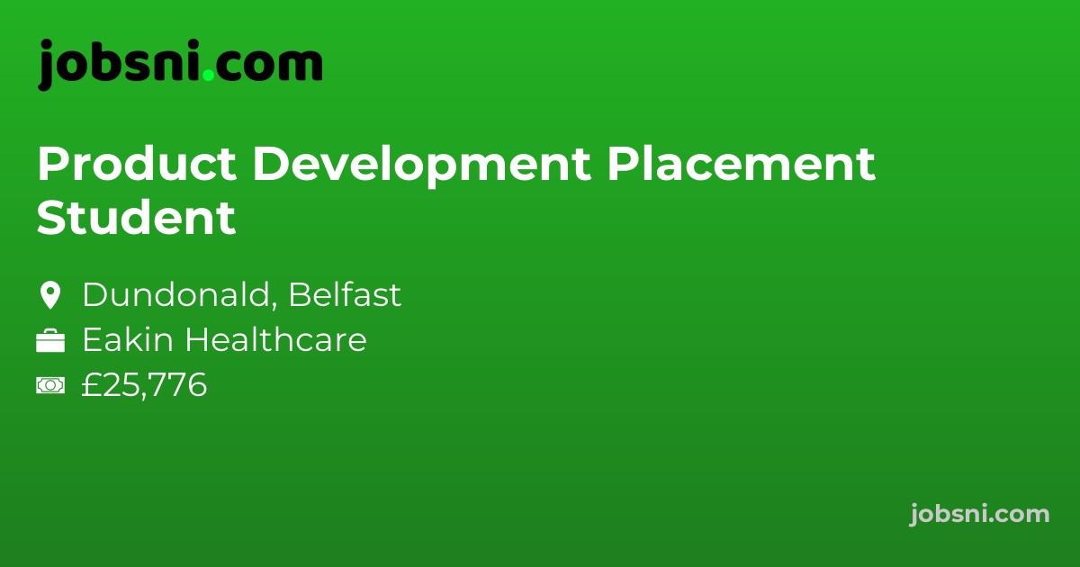 Product Development Placement Student