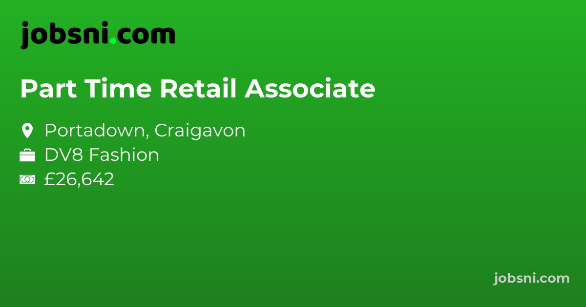 Part Time Retail Associate
