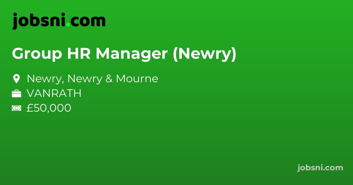 Group HR Manager (Newry)