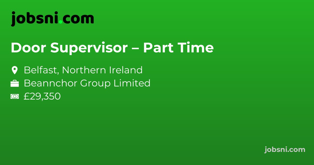 Door Supervisor – Part Time
