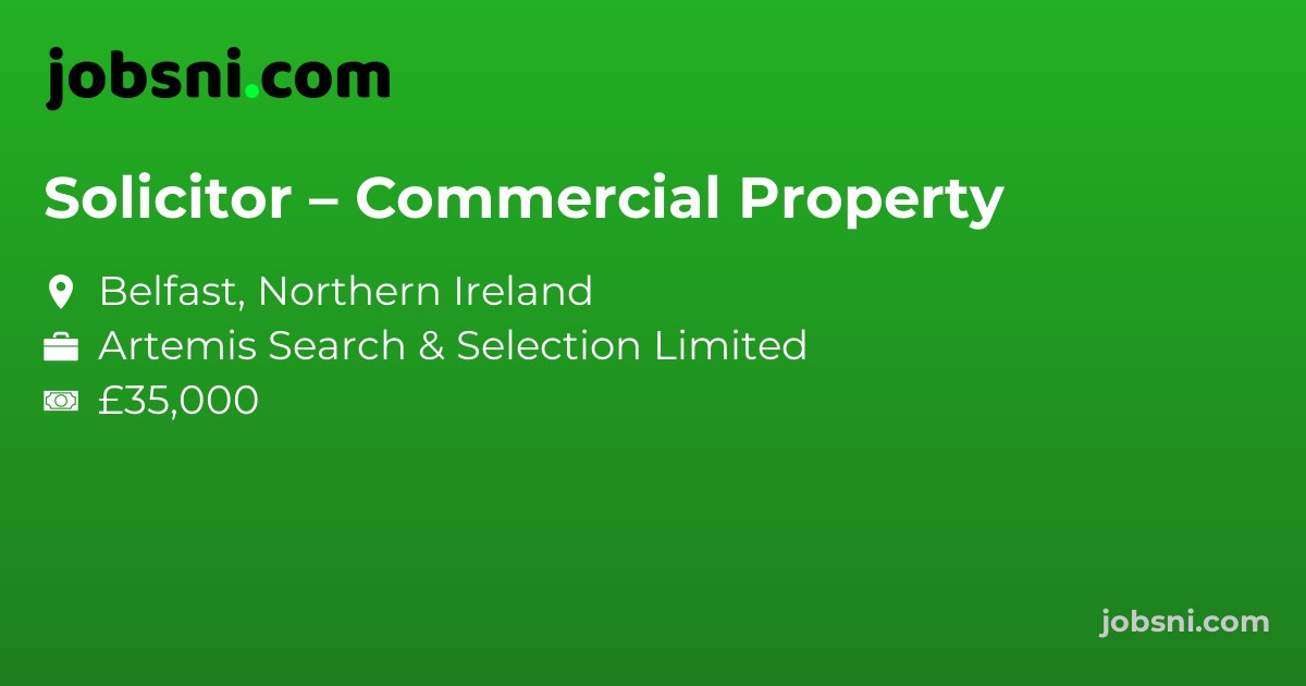 Solicitor – Commercial Property