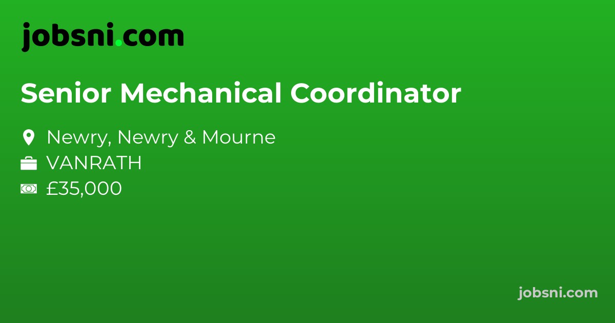 Senior Mechanical Coordinator