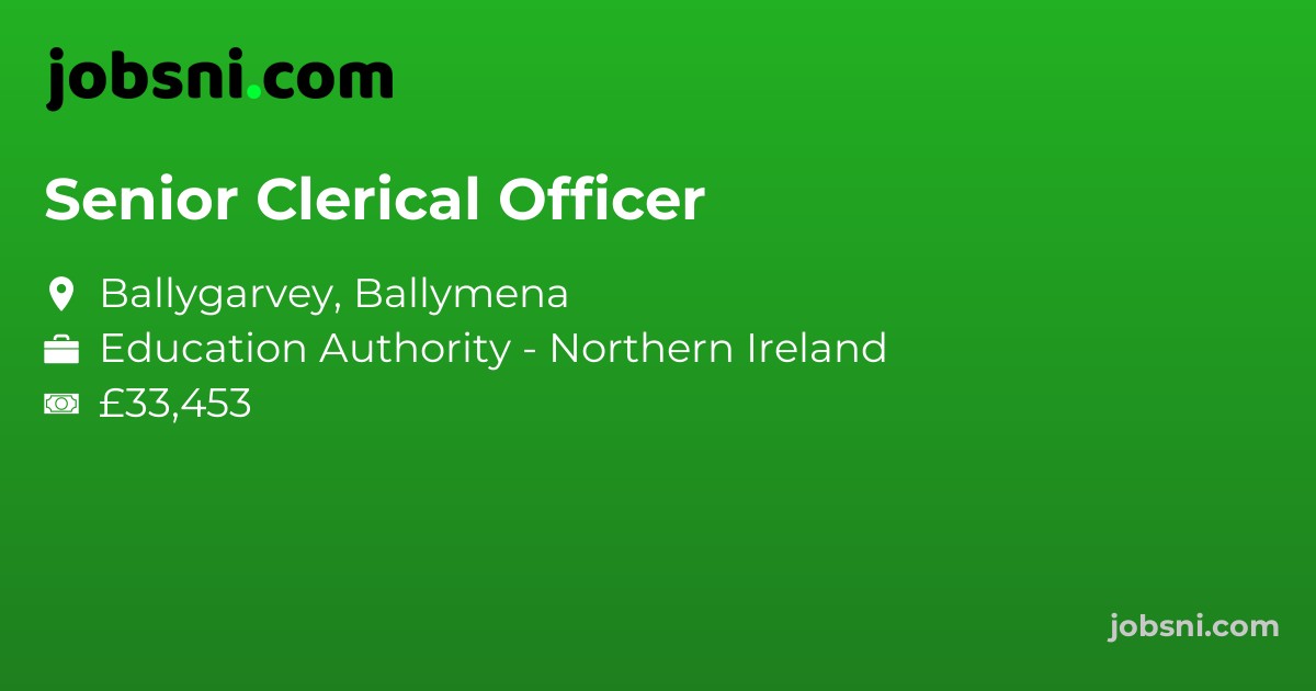Senior Clerical Officer