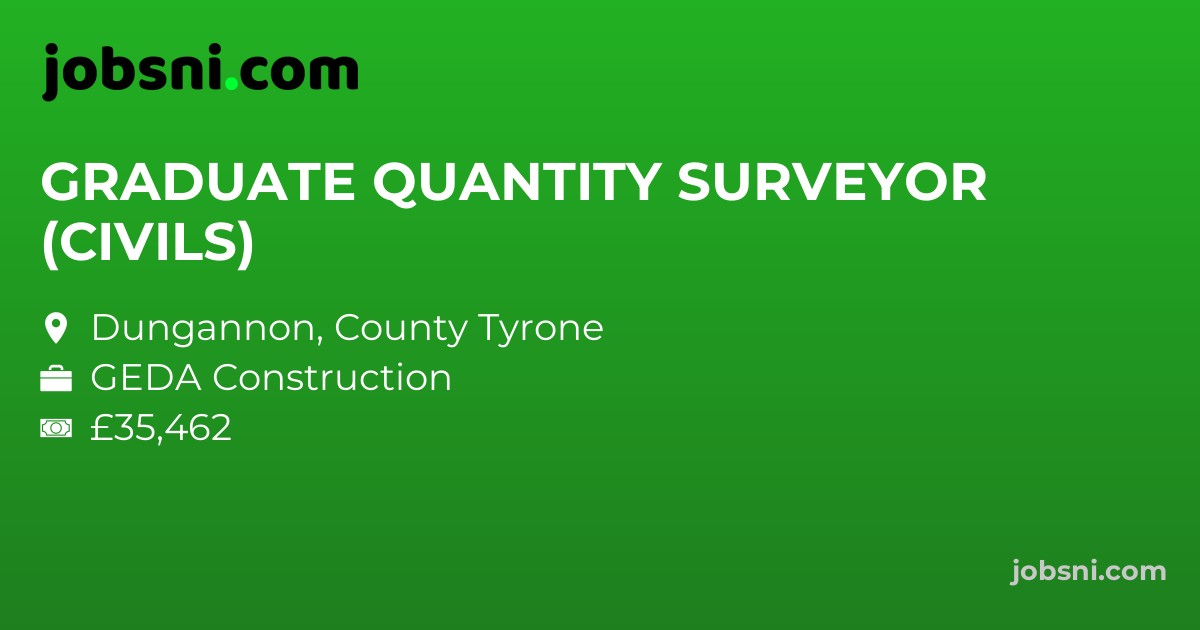 GRADUATE QUANTITY SURVEYOR (CIVILS)