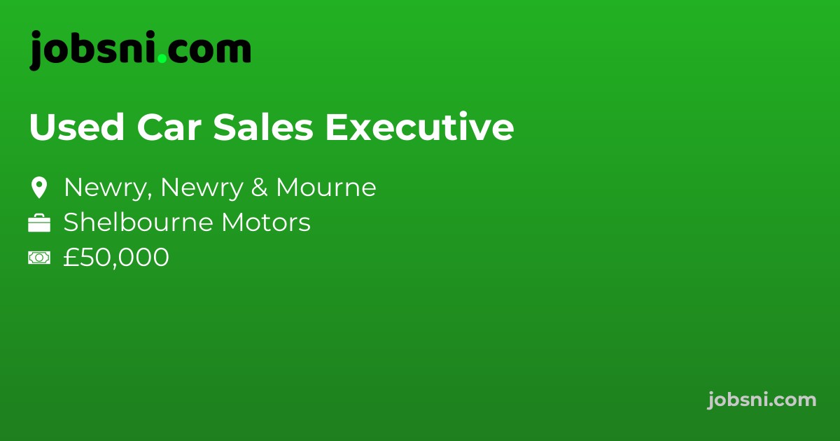 Used Car Sales Executive