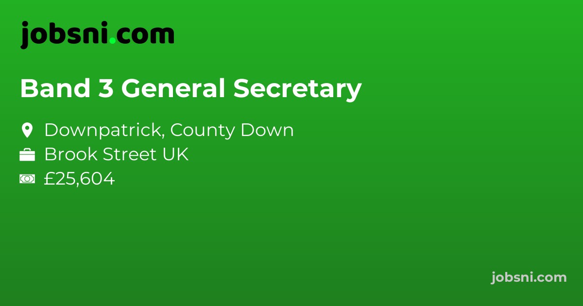 Band 3 General Secretary