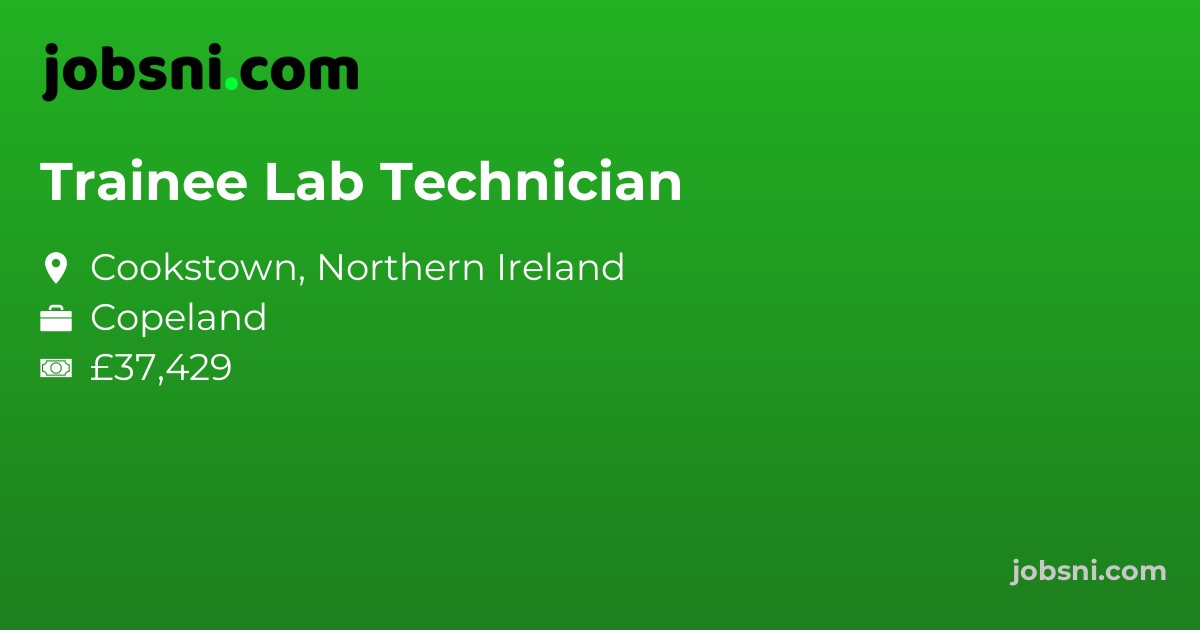 Trainee Lab Technician