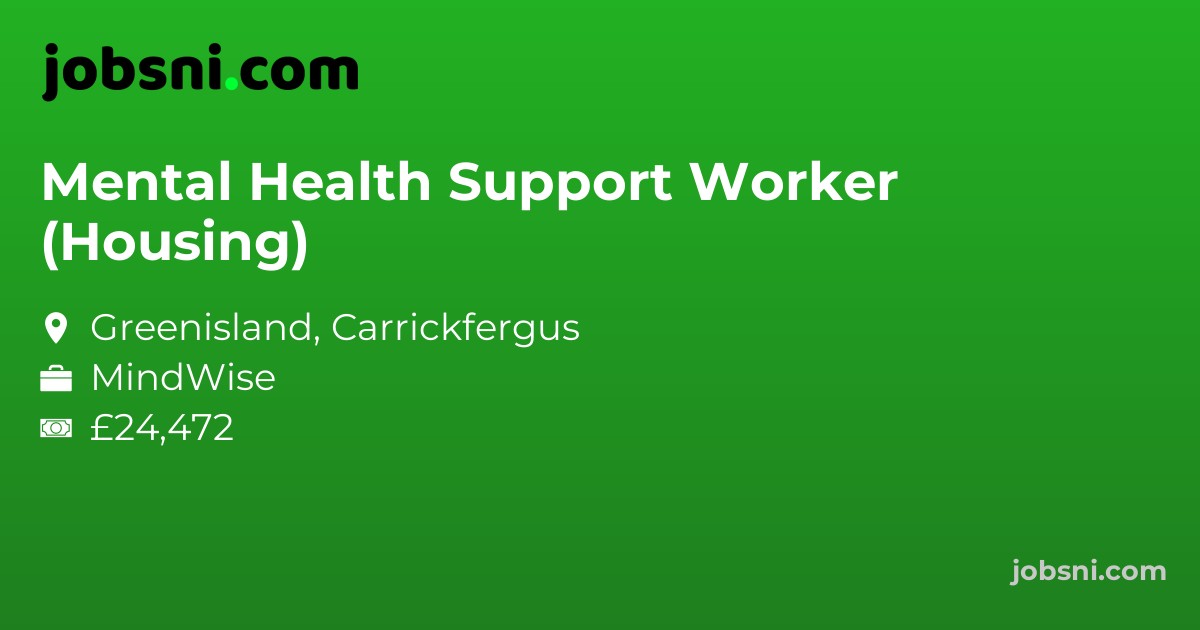 Mental Health Support Worker (Housing)