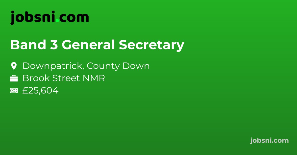 Band 3 General Secretary