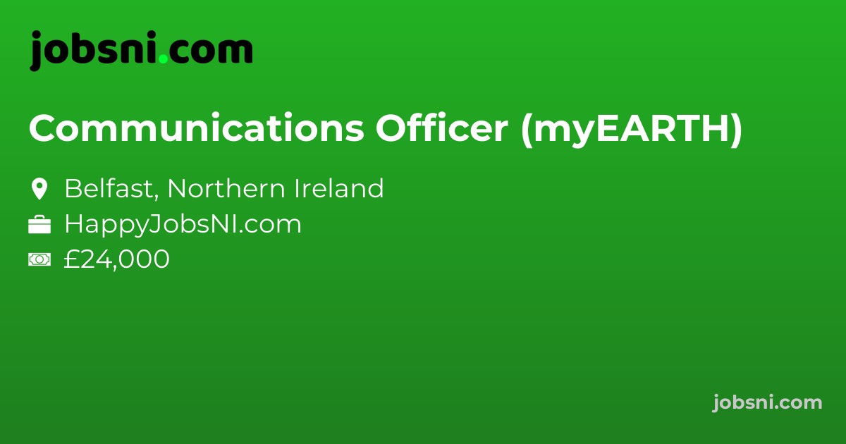 Communications Officer (myEARTH)