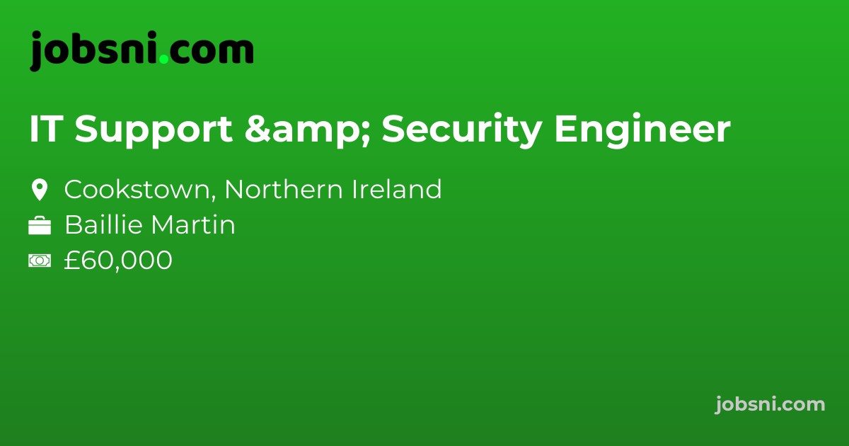 IT Support & Security Engineer