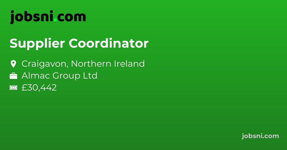 Supplier Coordinator