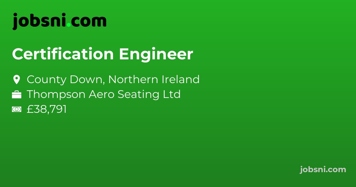 Certification Engineer