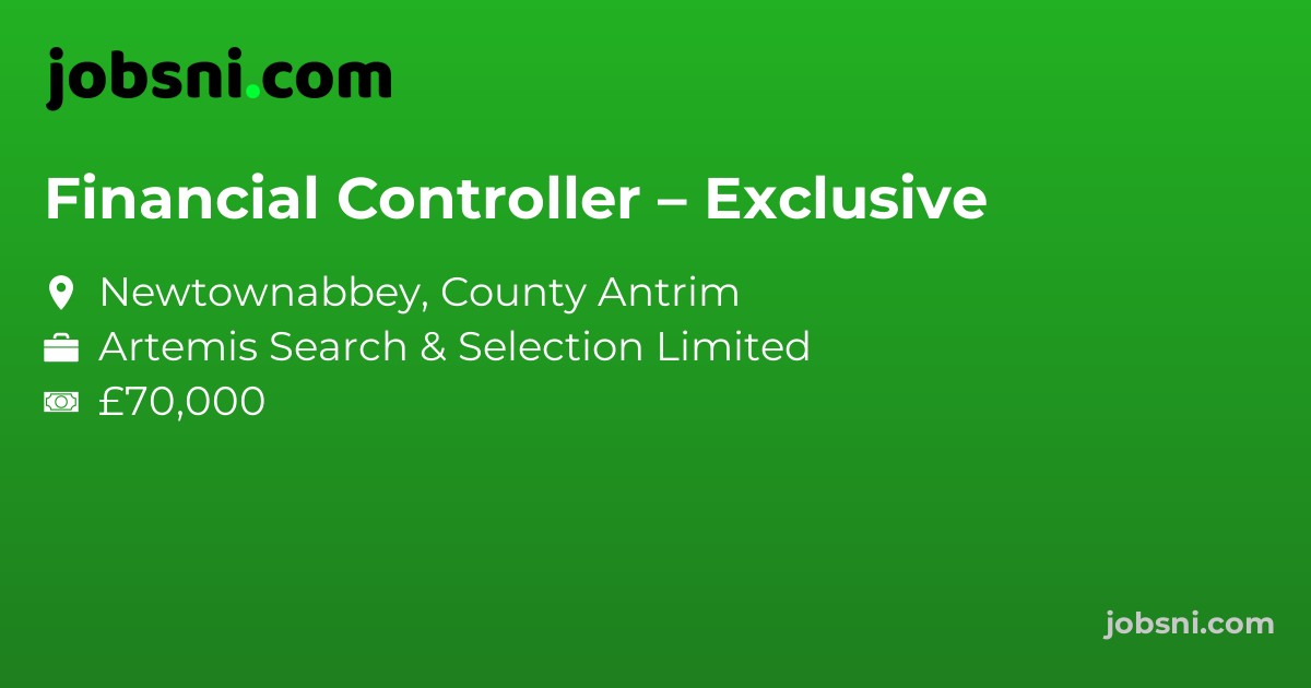 Financial Controller – Exclusive