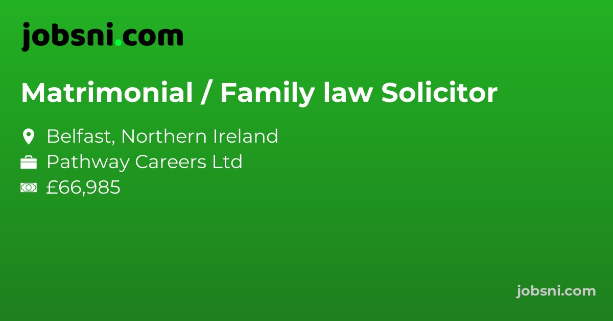 Matrimonial / Family law Solicitor
