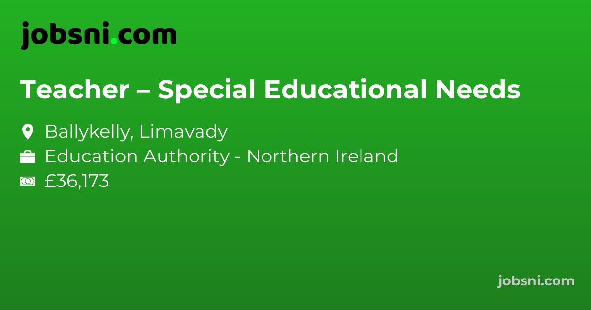 Teacher – Special Educational Needs