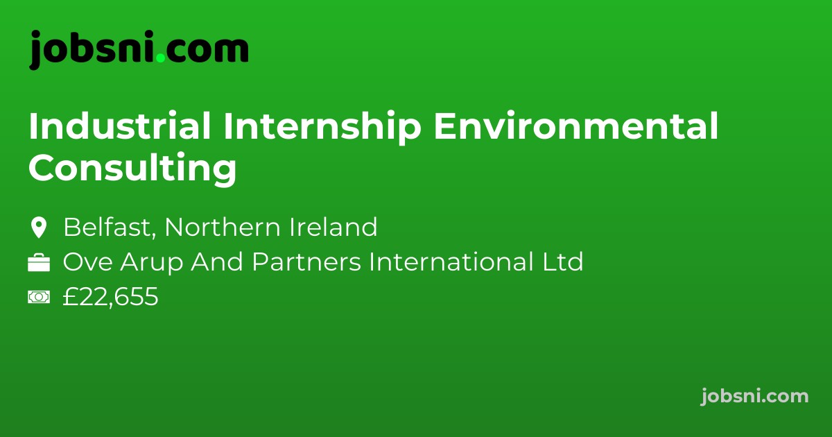 Industrial Internship Environmental Consulting
