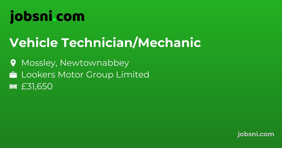Vehicle Technician/Mechanic