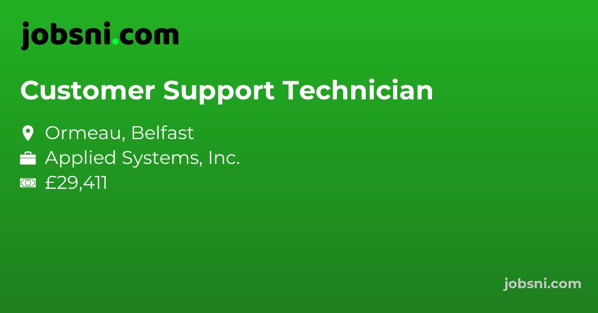 Customer Support Technician
