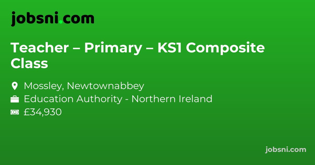 Teacher – Primary – KS1 Composite Class