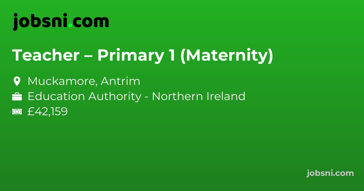 Teacher – Primary 1 (Maternity)
