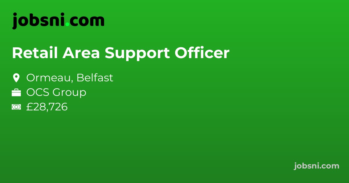 Retail Area Support Officer