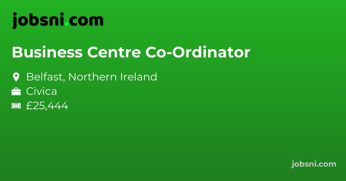 Business Centre Co-Ordinator