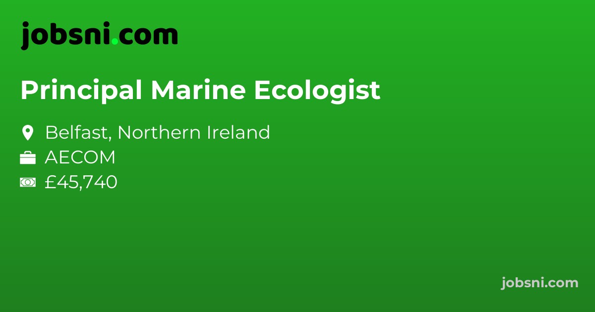 Principal Marine Ecologist