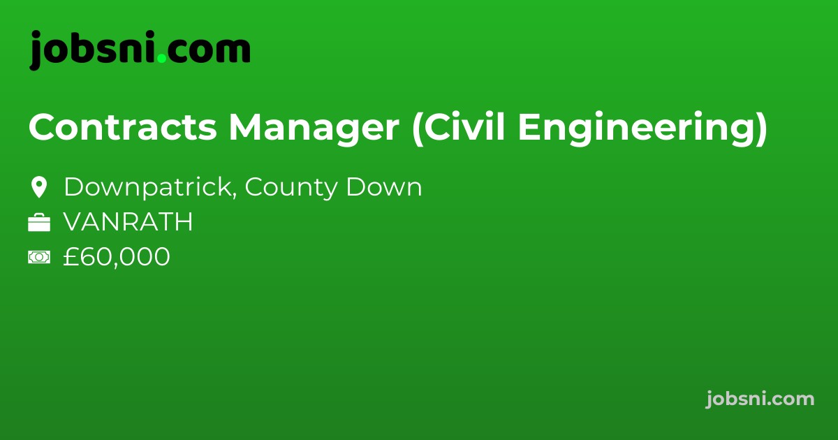 Contracts Manager (Civil Engineering)