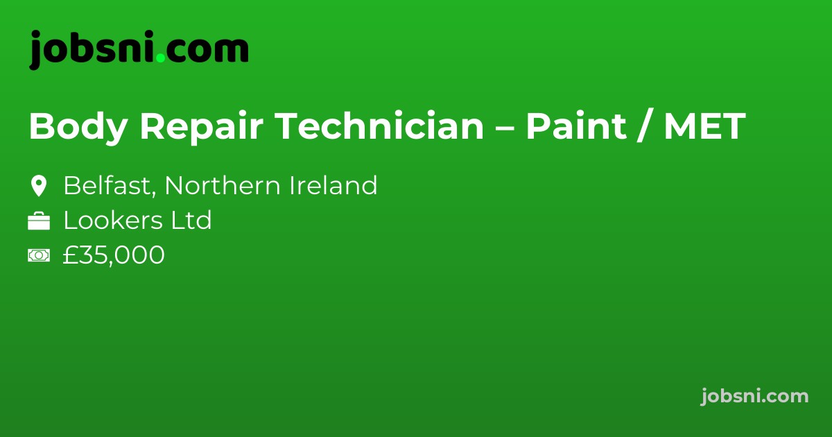 Body Repair Technician – Paint / MET