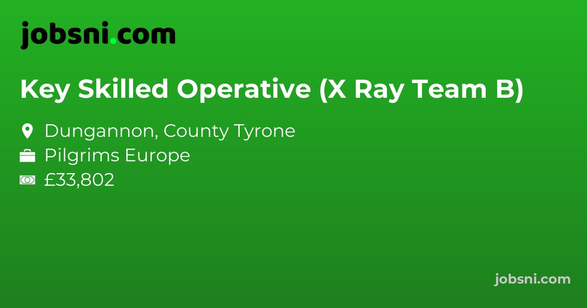 Key Skilled Operative (X Ray Team B)