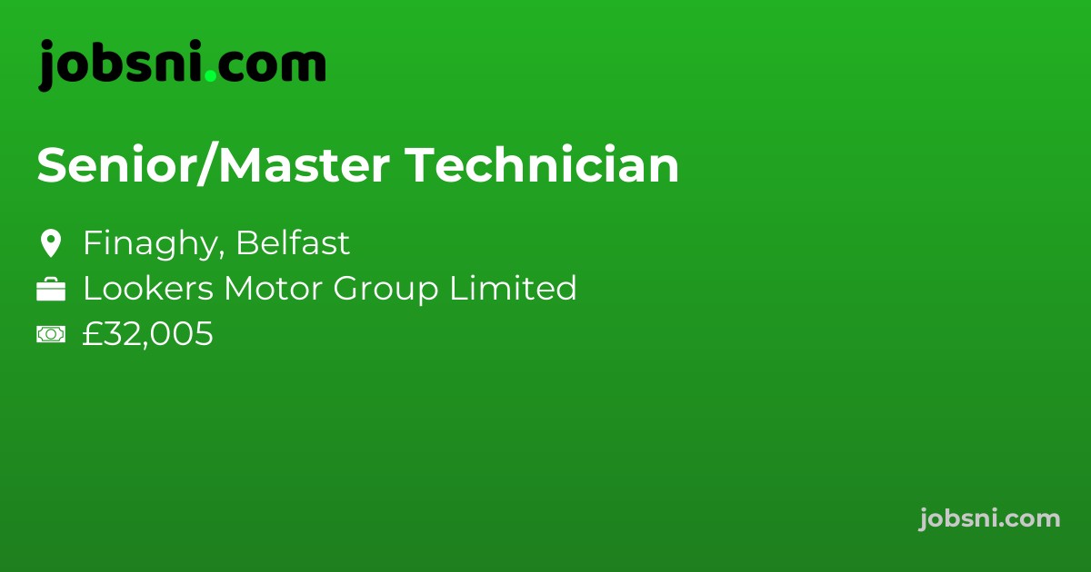 Senior/Master Technician