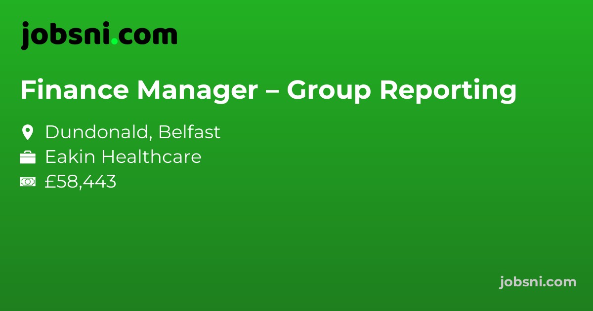 Finance Manager – Group Reporting